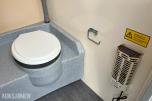 Arbeidsbrakke Scanvogn med WC