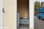 Arbeidsbrakke Scanvogn med WC