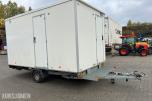 Arbeidsbrakke Scanvogn med WC