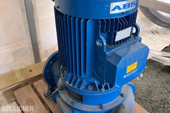 1989 ABB / ABS vannpumpe 4000L/min -  ABB MTB 200L og ABS pumphus