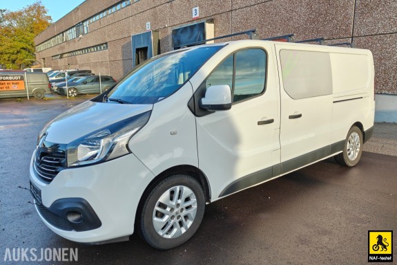 2019 Renault Trafic 1,6 dCi 125HK L2 HENGERFESTE KAMERA CRUISE INNREDNING SKYVEDØRER 