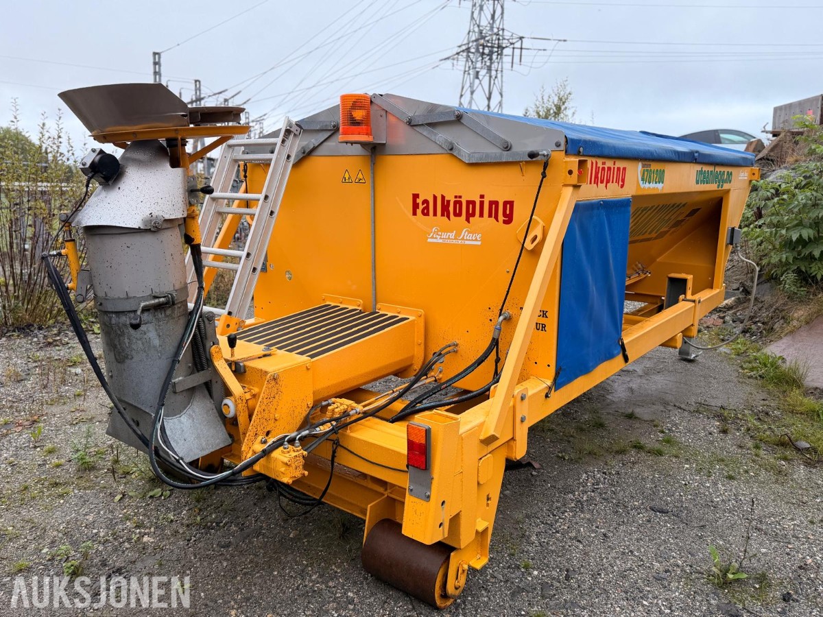 2020 Falköping C6 strømaskin 6 m³ med styreboks og skjerm