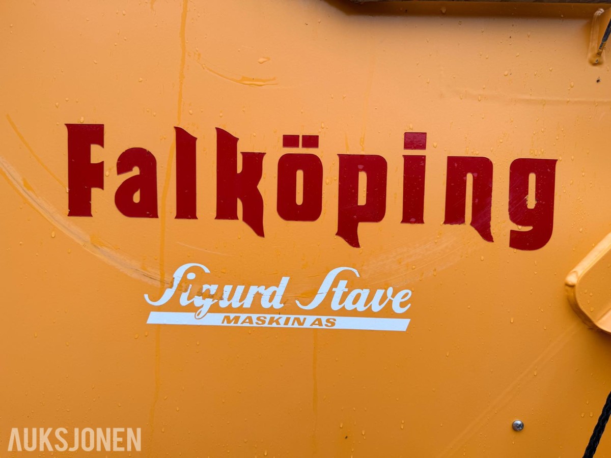2020 Falköping C6 strømaskin 6 m³ med styreboks og skjerm