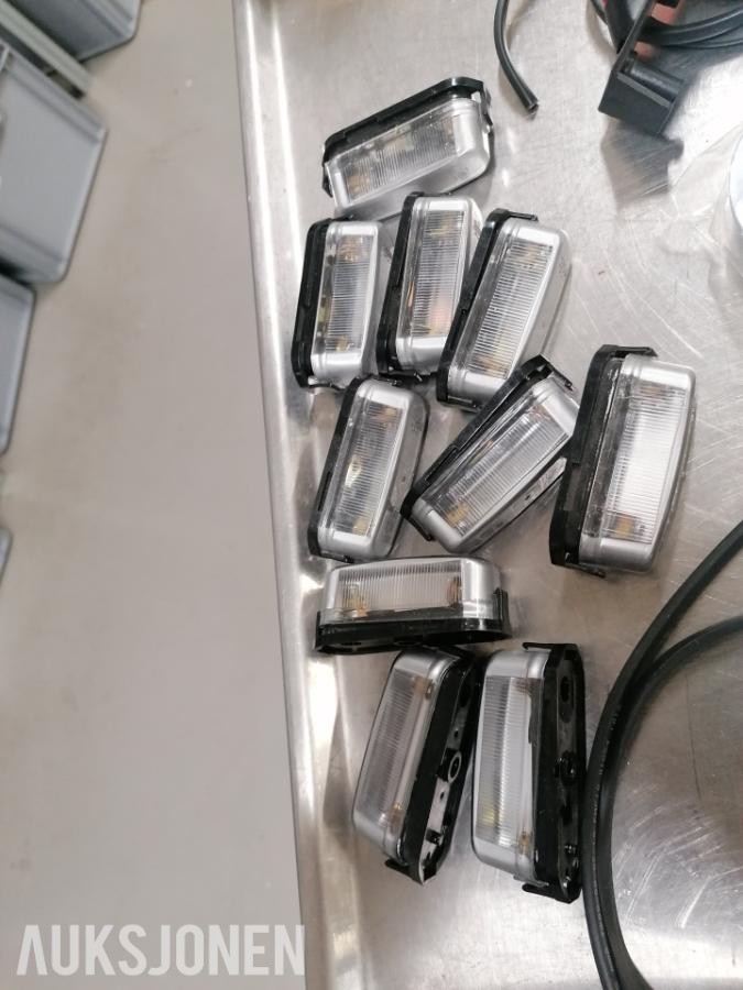 Diverse lampe deler til tilhenger