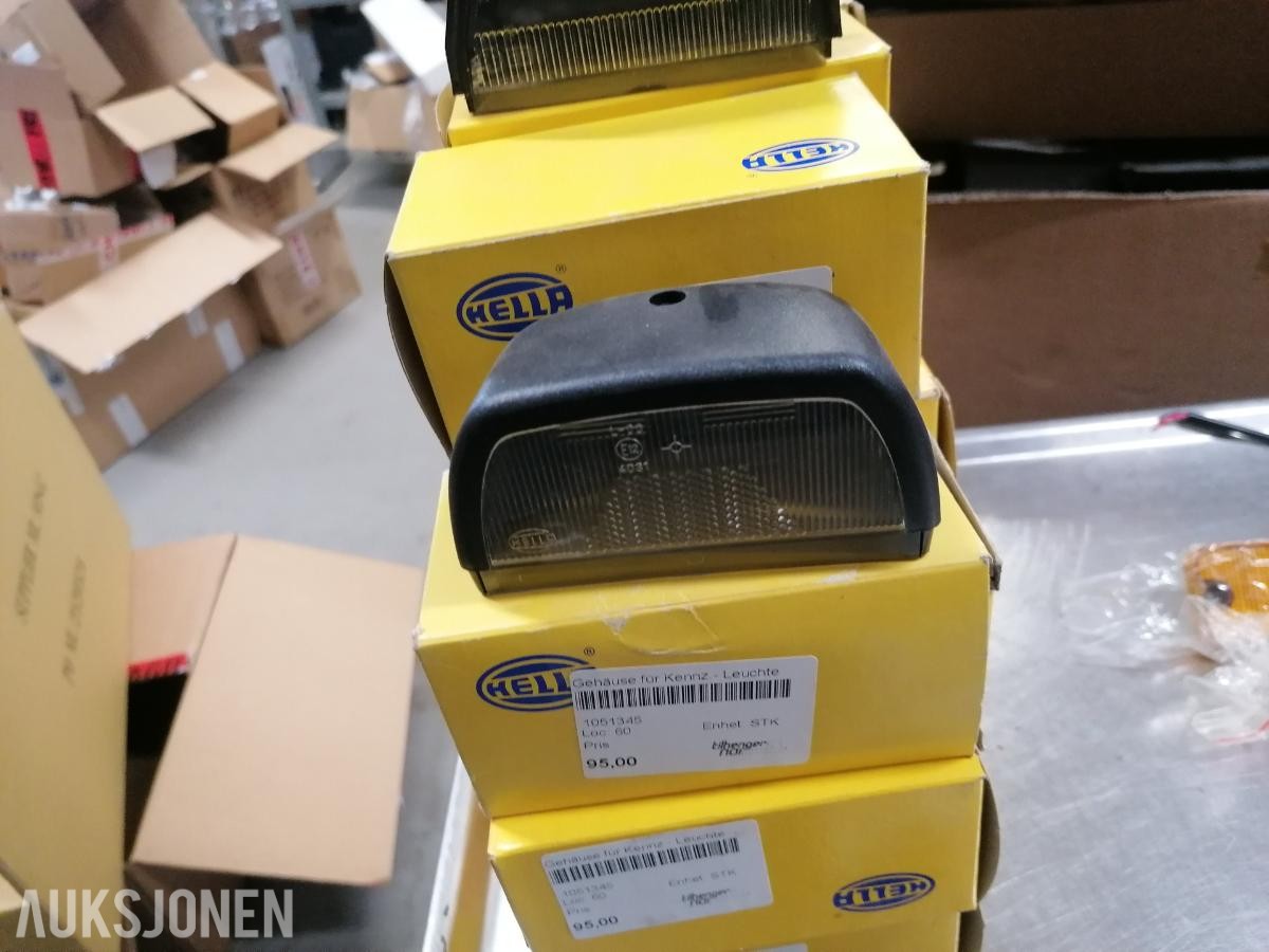 Diverse lampe deler til tilhenger