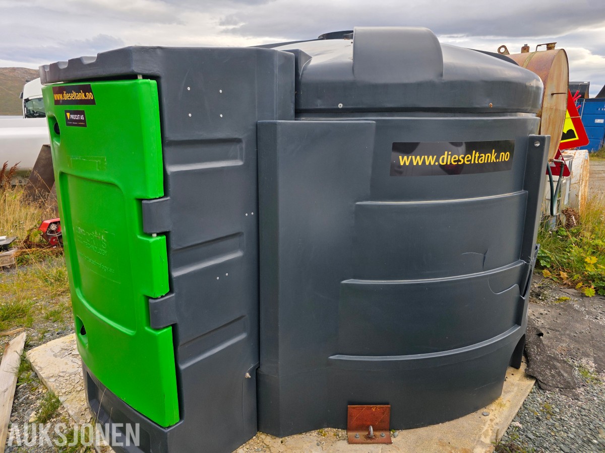 2022 Fortis 5000 liter dieseltank, 2200 liter blank diesel
