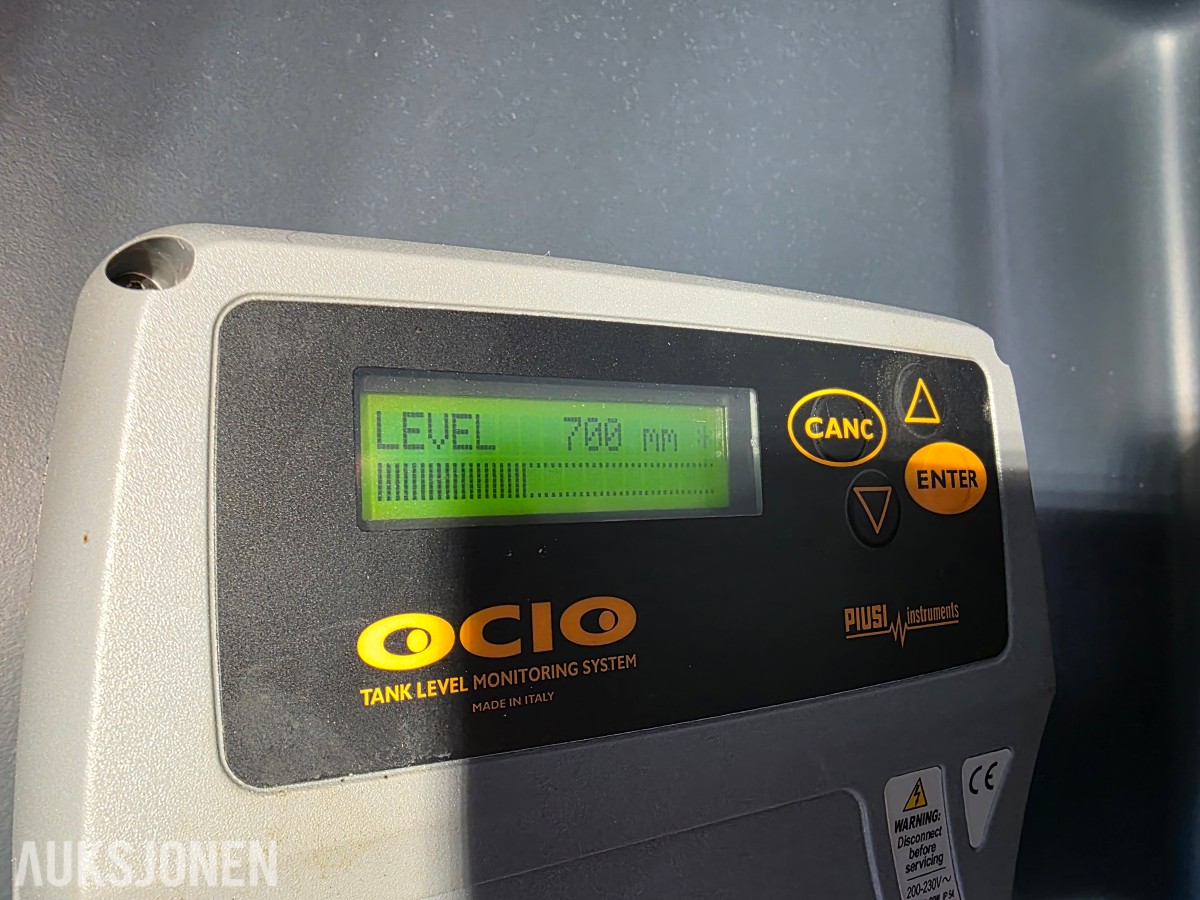 2022 Fortis 5000 liter dieseltank, 2200 liter blank diesel