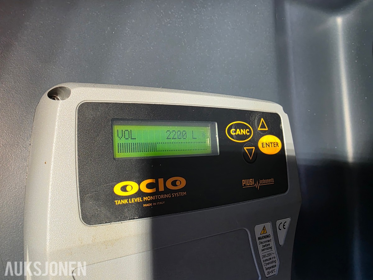 2022 Fortis 5000 liter dieseltank, 2200 liter blank diesel