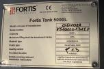 2022 Fortis 5000 liter dieseltank, 2200 liter blank diesel