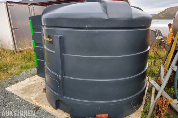 2022 Fortis 5000 liter dieseltank, 2200 liter blank diesel