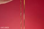 Gullkjede Double, 2 stk, 38,87gram
