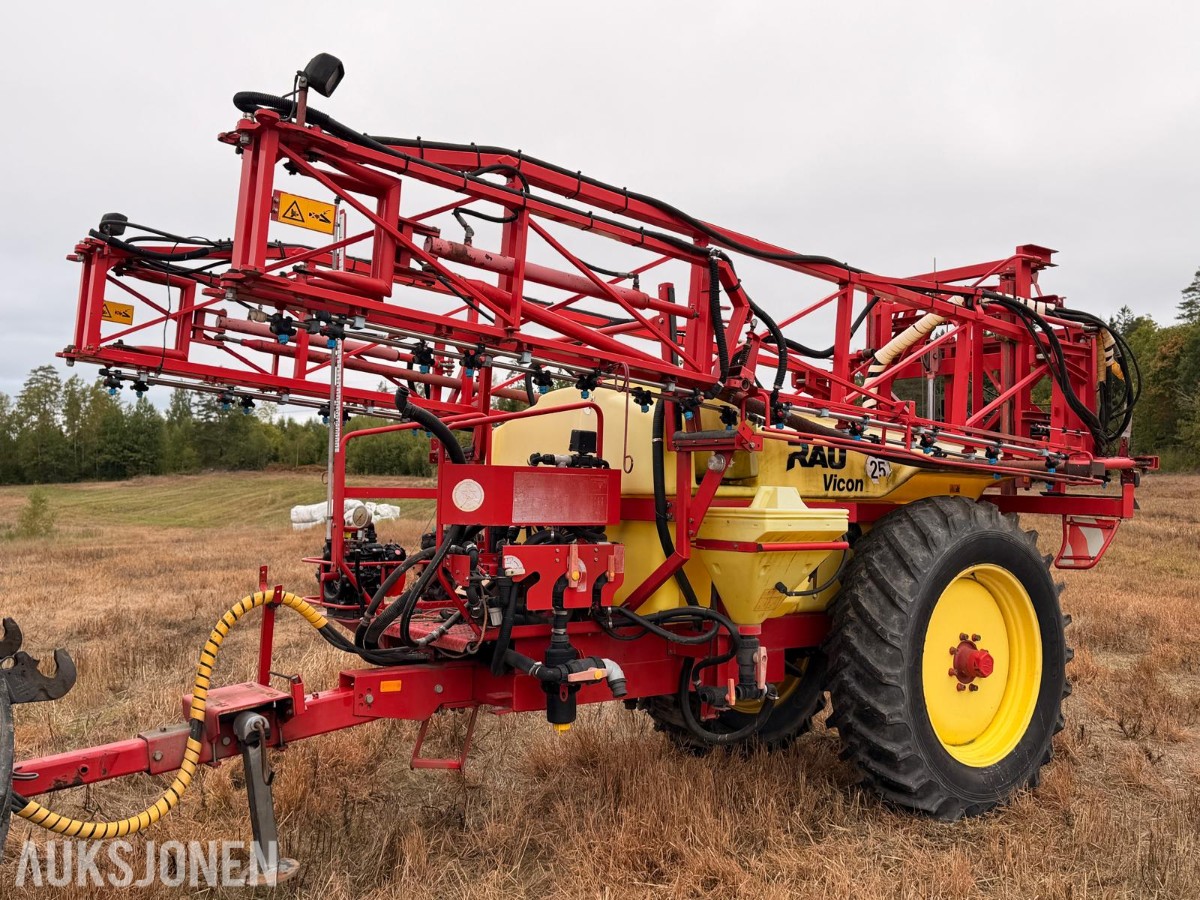 2002 RAU Vicon LS-05-HB-Ranger åkersprøyte, 21 m bom, 2500 liter