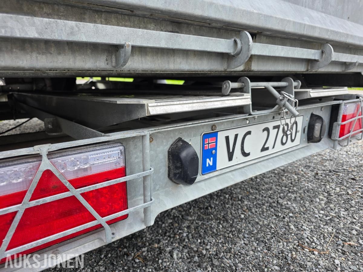 2025 Ifor williams tt3621Tipphenger med kjørebruer