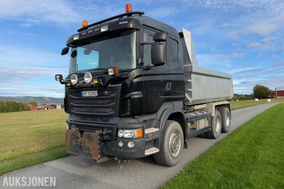 2013 mod. Scania R 560 Tippbil. Brøyterigget, 6x4 ++
