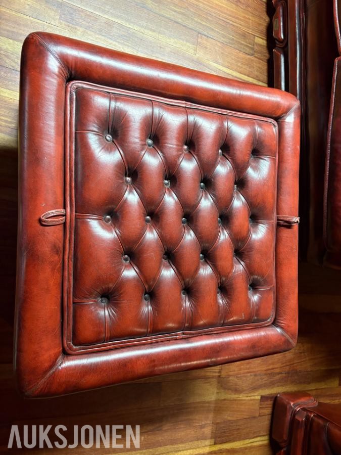 Dellbrook of England  Klassisk komplett skinnsalong