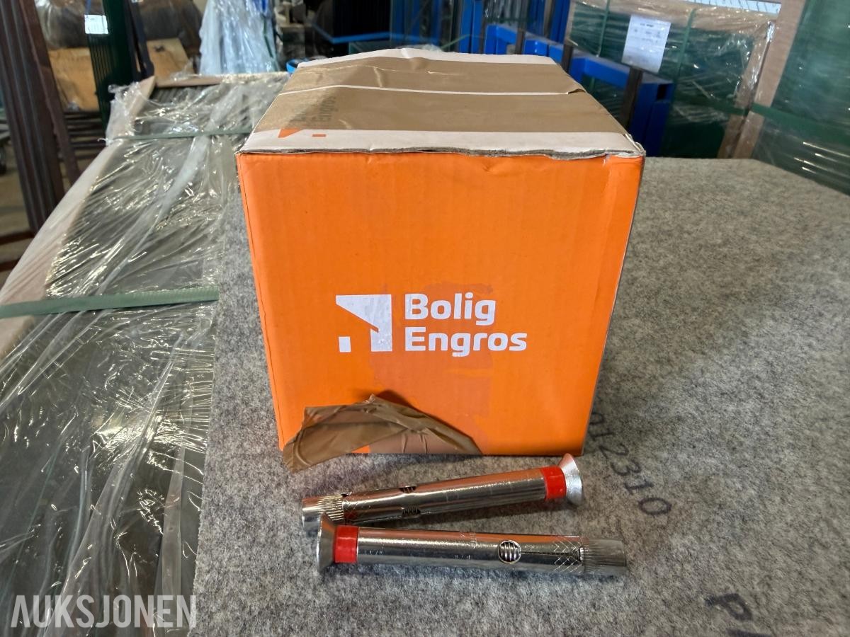 Spesial betongsekspensjonsbolter - 1075 stk, 12x100mm