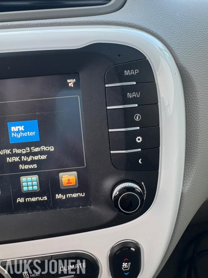2016 Kia Soul EV Cruisekontroll, Rattvarme, S+V DEKK NYLIG EU GODKJENT