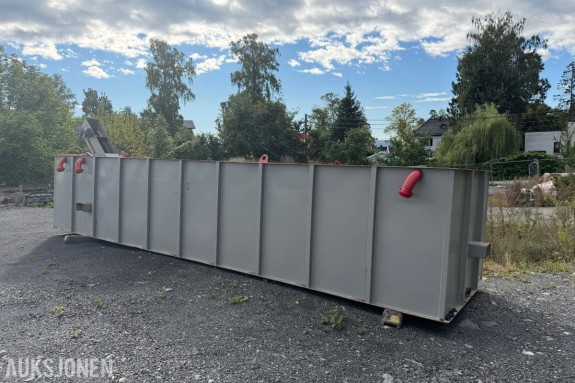 2021 Albatros jetwash hjulvaskeanlegg - vannkar 470 x 210 x 150 cm - slamcontainer med skrapetransportør - nedsenkbare pumper - 400 volt
