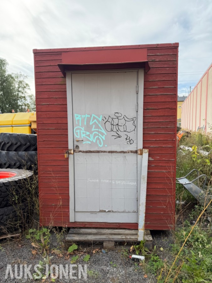 kontor/mannskapsbrakke med varmepumpe - INGEN MINSTEPRIS!