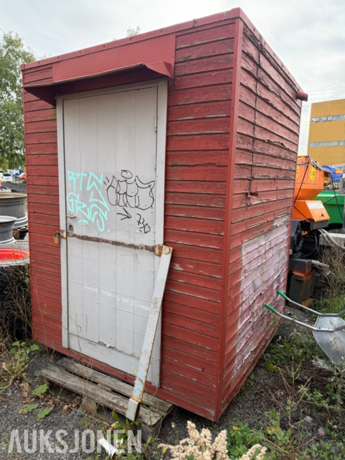kontor/mannskapsbrakke med varmepumpe - INGEN MINSTEPRIS!