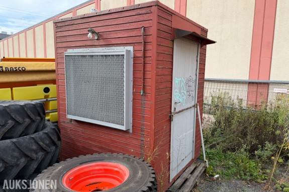 kontor/mannskapsbrakke med varmepumpe - INGEN MINSTEPRIS!
