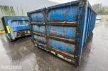 6 meter krokcontainer med bakdører