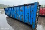 6 meter krokcontainer med bakdører
