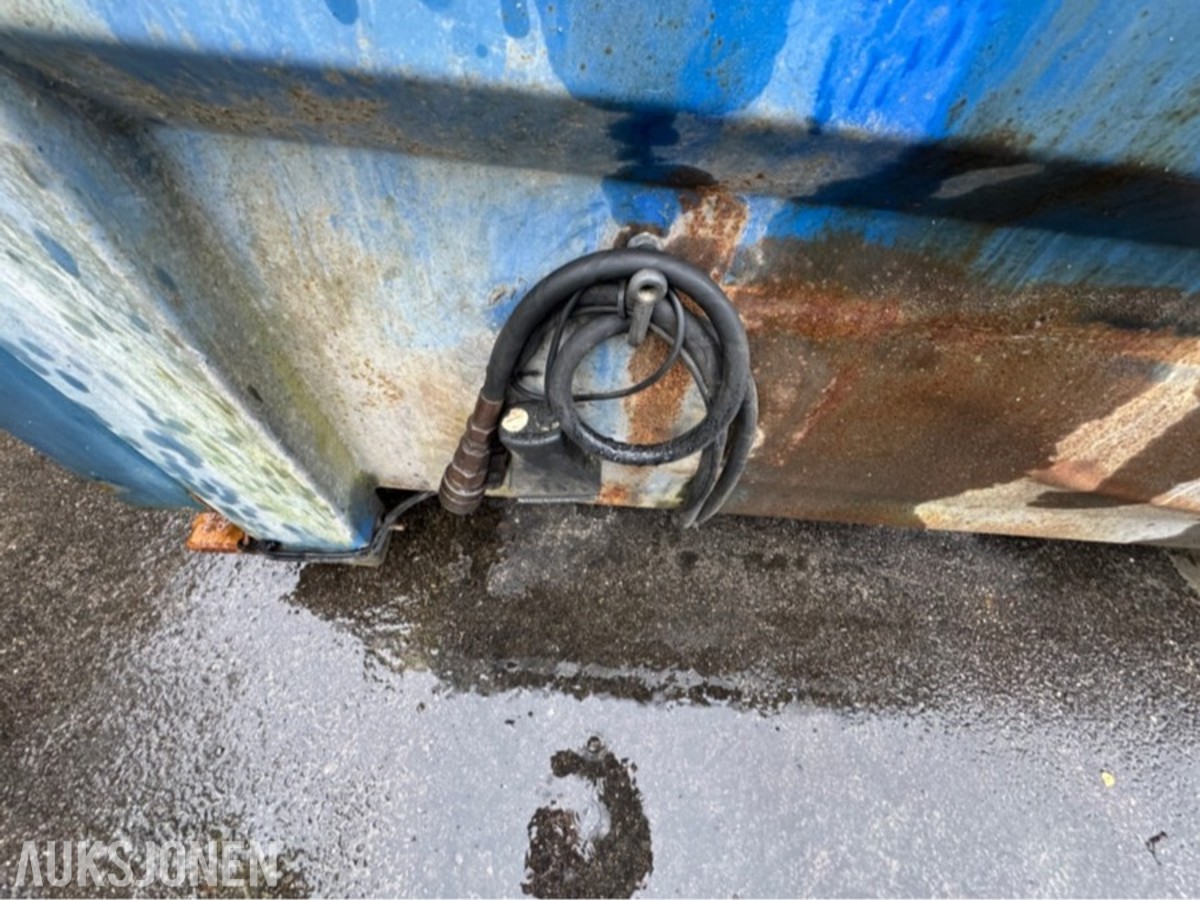 6 meter slamcontainer Krok – 22 m³ – BNS Miljø