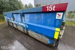 6 meter slamcontainer Krok – 22 m³ – BNS Miljø