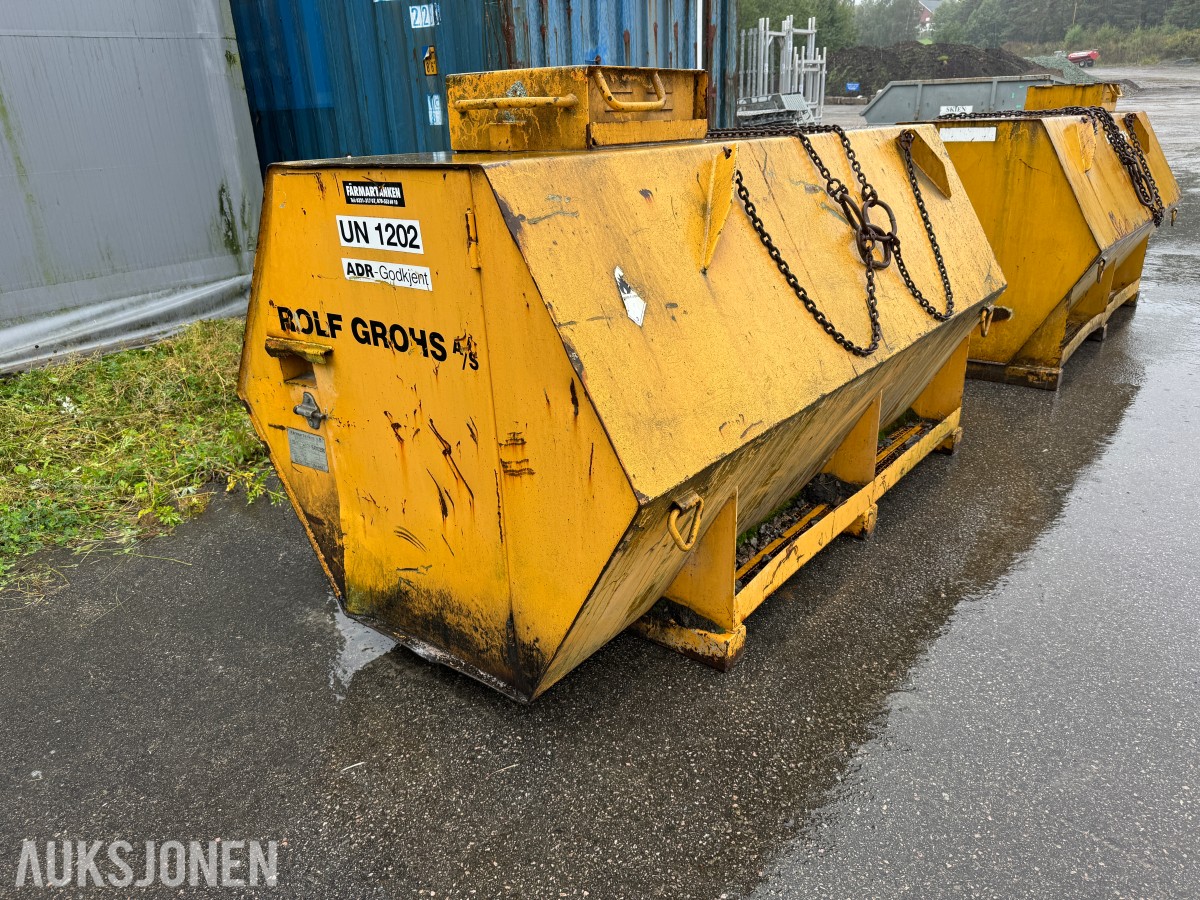 2008 Fårmartanken AB ADR-godkjent dieseltank – 2000 liter