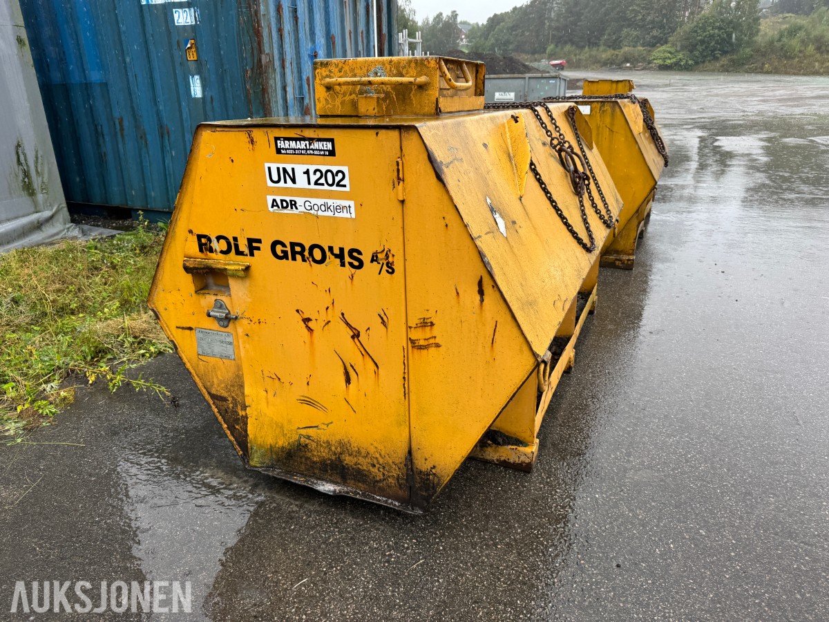 2008 Fårmartanken AB ADR-godkjent dieseltank – 2000 liter