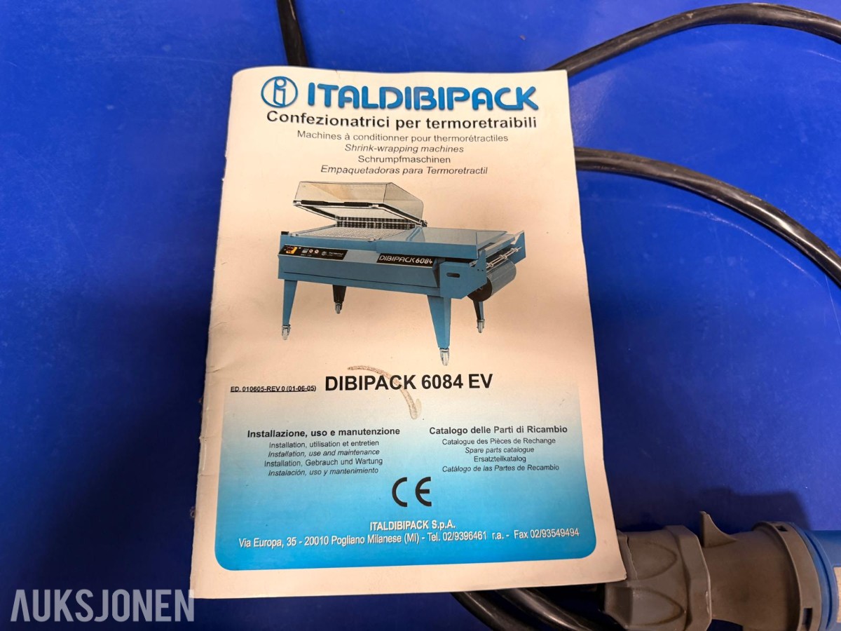 Italdibipack Dibipack 6084 EV kammermaskin for krympepakking