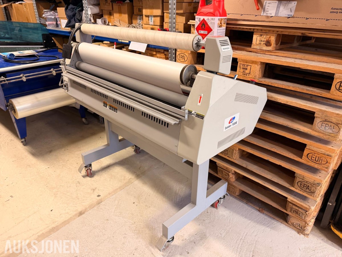 GMP Excelam 1100RS rullelaminator – 1100 mm arbeidsbredde