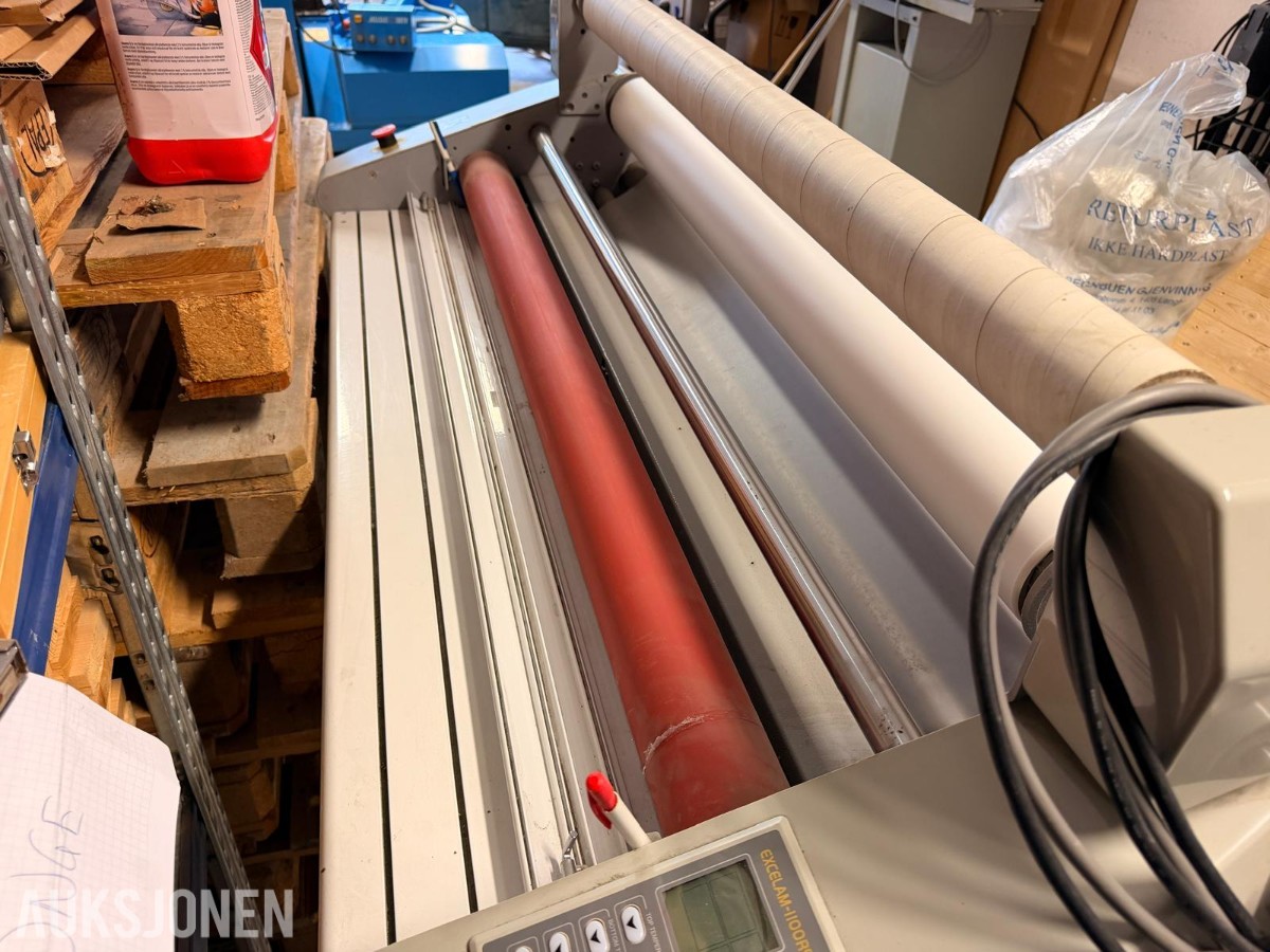 GMP Excelam 1100RS rullelaminator – 1100 mm arbeidsbredde