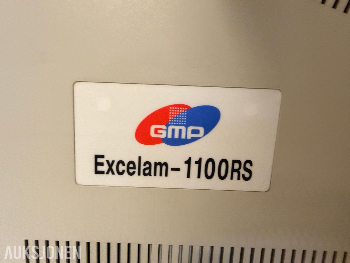 GMP Excelam 1100RS rullelaminator – 1100 mm arbeidsbredde