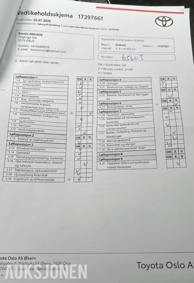 2023 Toyota bZ4X, 204hk 2WD Active, Adaptic cruisekontroll, Ryggekamera