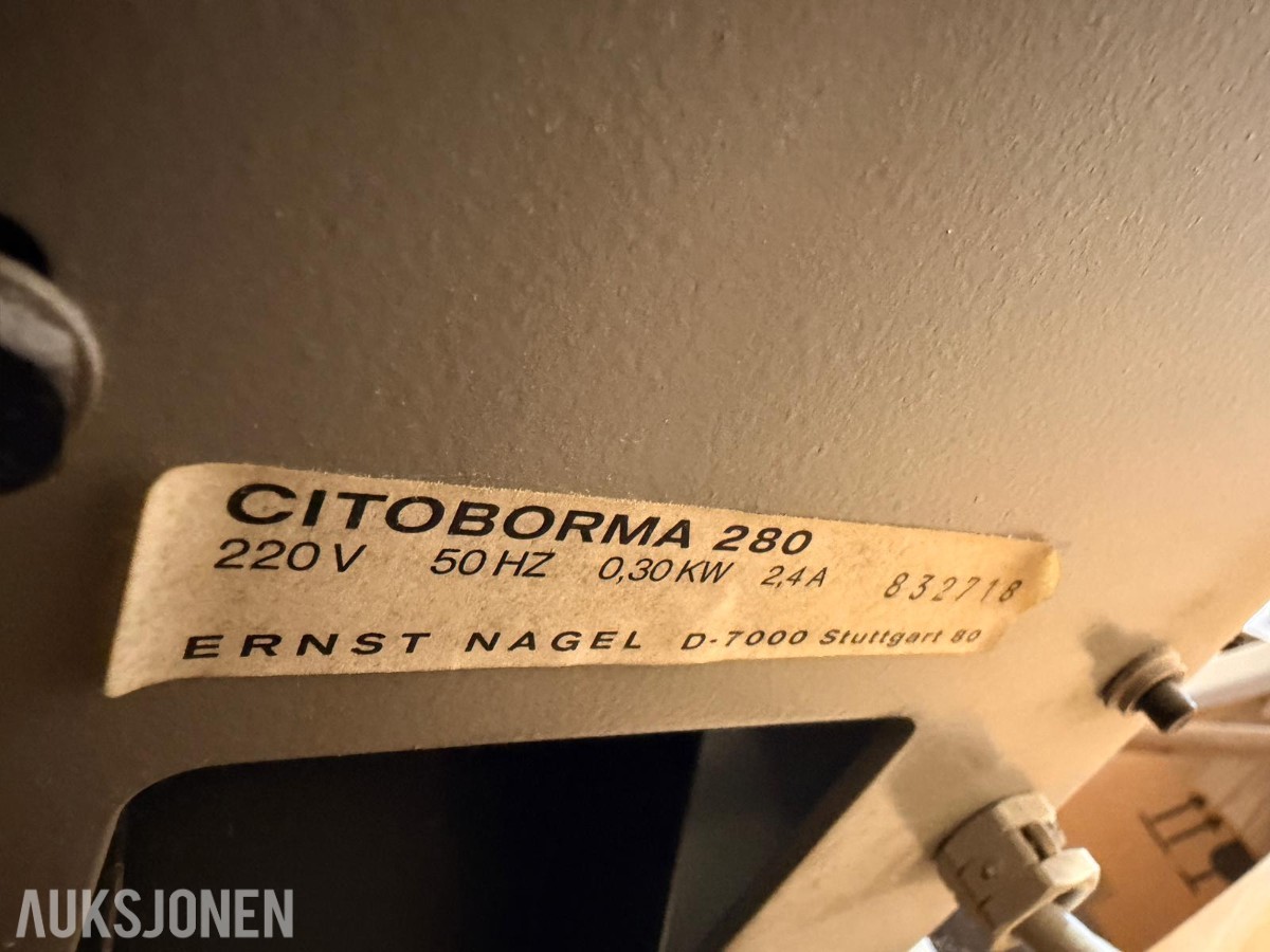 Nagel Citoborma 280 papirboremaskin