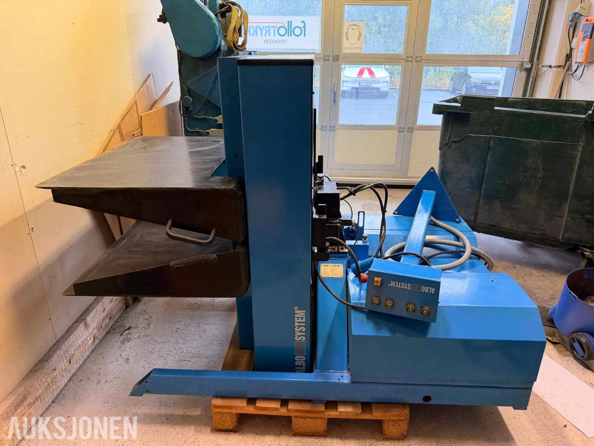 Albo System PT500 pallevender – 500 kg kapasitet