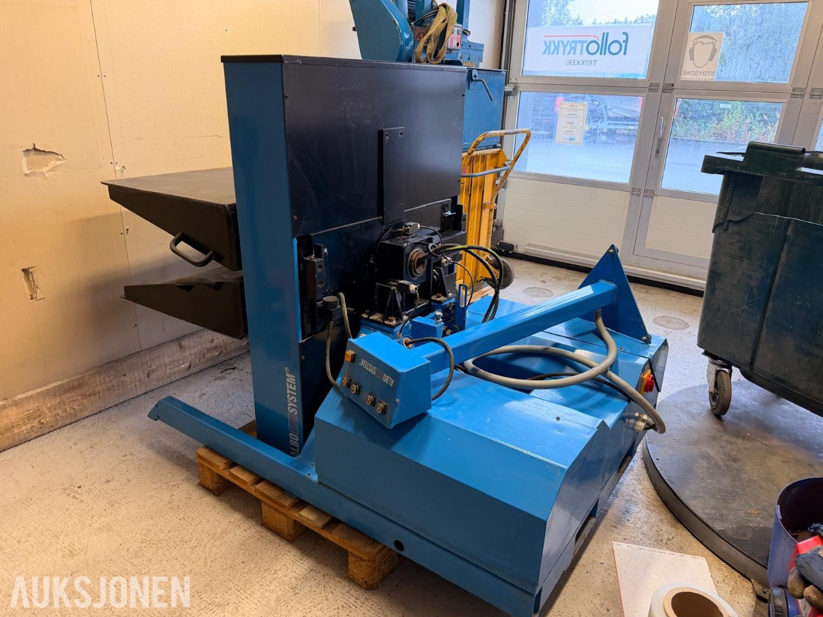 Albo System PT500 pallevender – 500 kg kapasitet