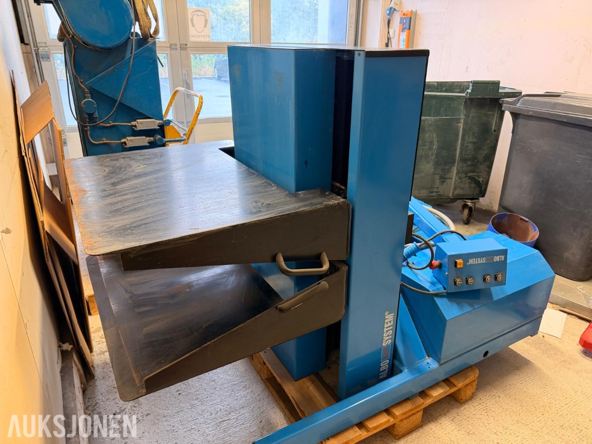 Albo System PT500 pallevender – 500 kg kapasitet