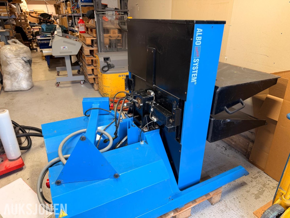 Albo System PT500 pallevender – 500 kg kapasitet