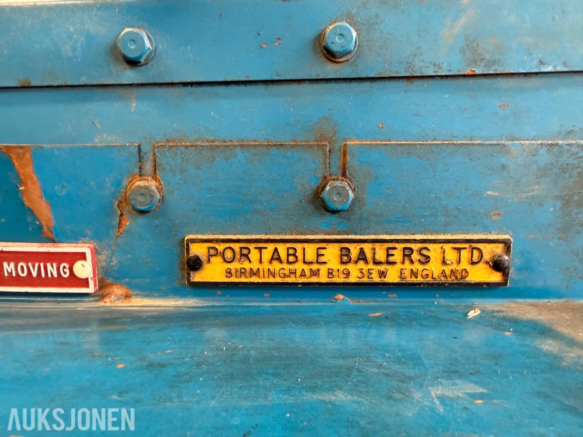 Portable Balers komprimator