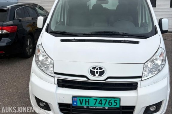 2015 Toyota ProAce 2.0 128hk  servicer fulgt ACC HENGERFESTE INNREDNING    155000km