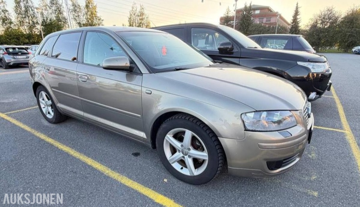 2008 AUDI A3 *UTEN MINSTEPRIS* 1.9 TDI 105HK AUTOMAT HENGERFESTE