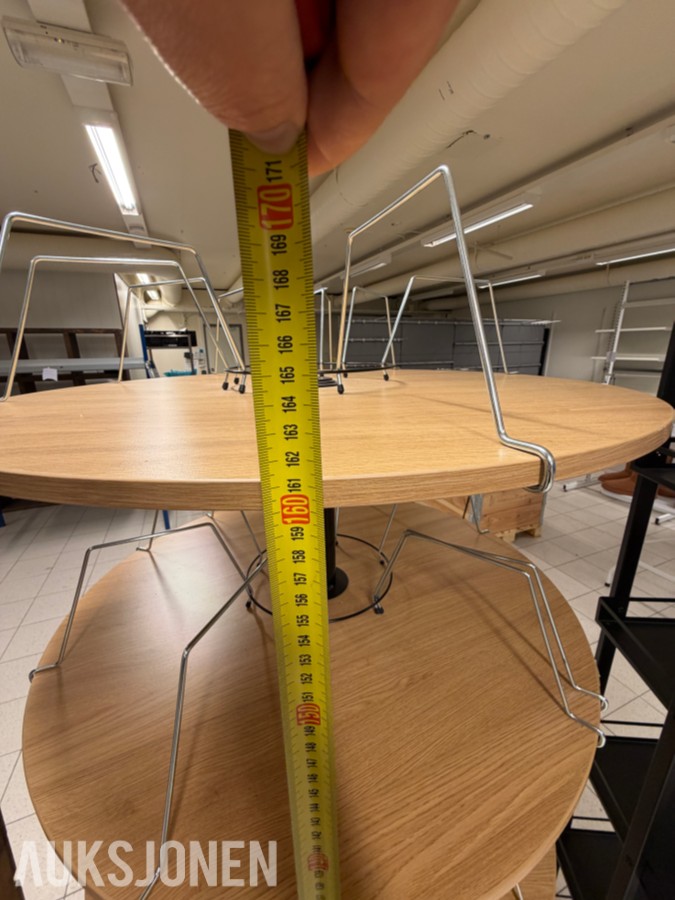 Butikkinnredning - 5 stk. reoler / hyller - ingen minstepris!