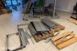 Butikkinnredning - stor mengde diverse hyller/reoler - uten minstepris!