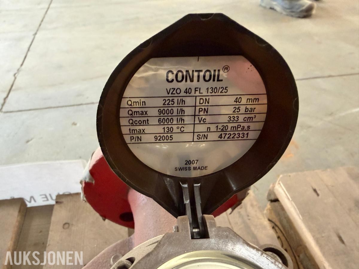 CONTOIL VZO 40 FL 130/25 OLJEMÅLERE DN40 4 stk