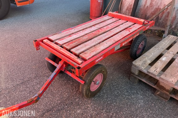 Gipstralle / materialtralle - Hydraulisk hev / senk - 1500 kg maks last - 160x70 cm