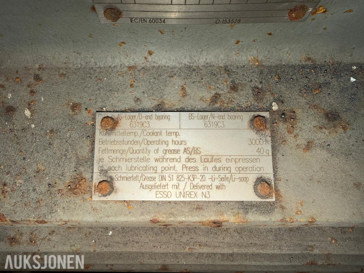 STAMFORD/LÖNNE 300 KW FREKVENSOMFORMER 60/50 HZ – 370 KVA