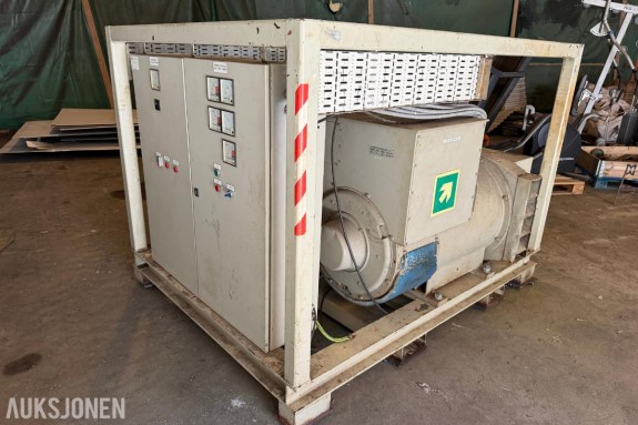 STAMFORD/LÖNNE 300 KW FREKVENSOMFORMER 60/50 HZ – 370 KVA